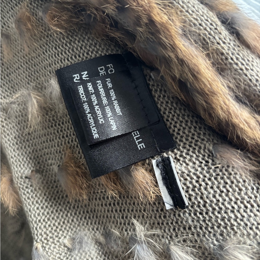 Rudsak Rabbit Fur Vest - Picture 5 of 9
